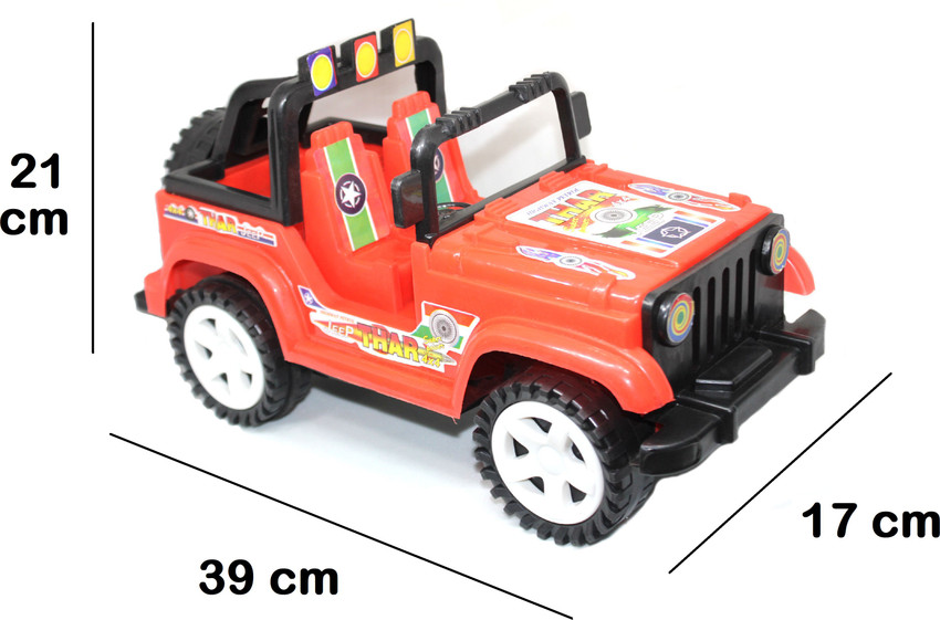 SK Toy world Pull and Push Thar Jeep Toy for Kids Friction Power
