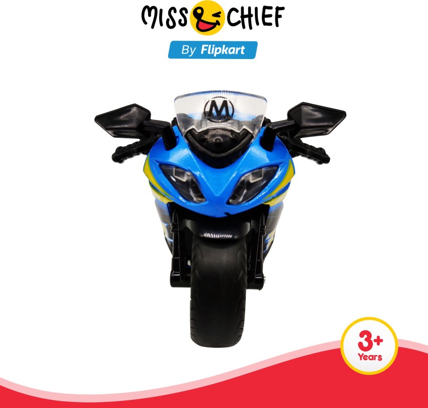 Miss Chief by Flipkart 1 14 Pull Back Metal Die Cast Bike with