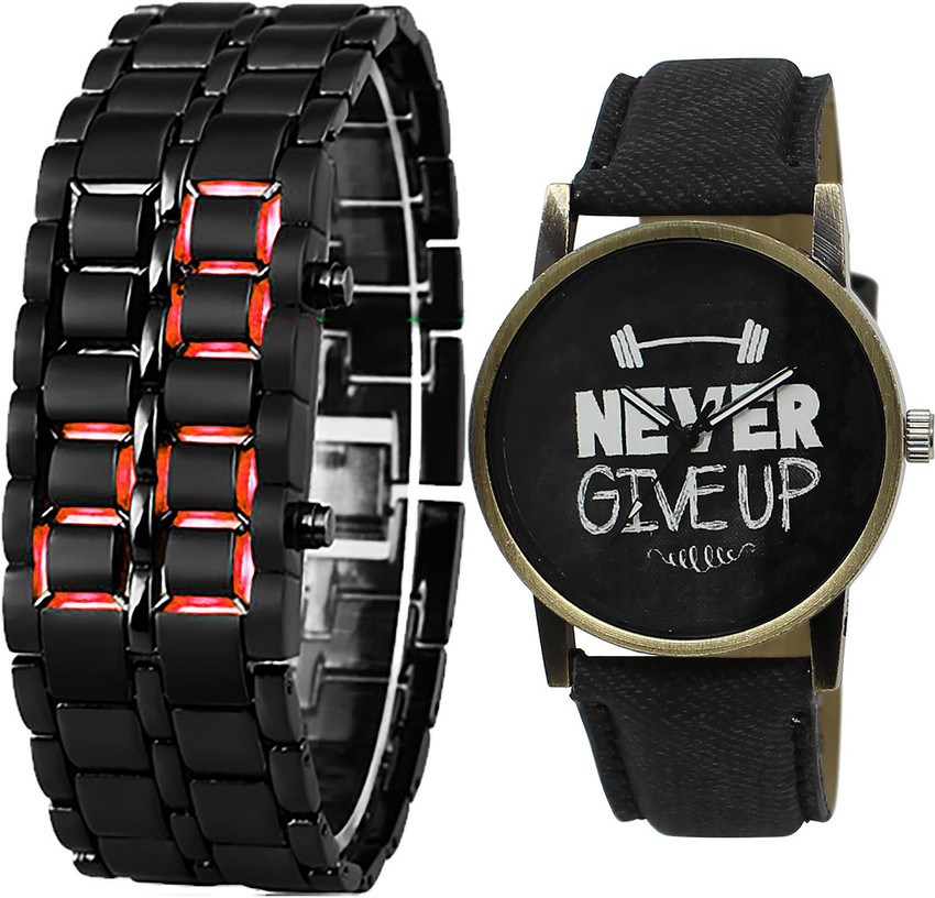 Up watch led sales black