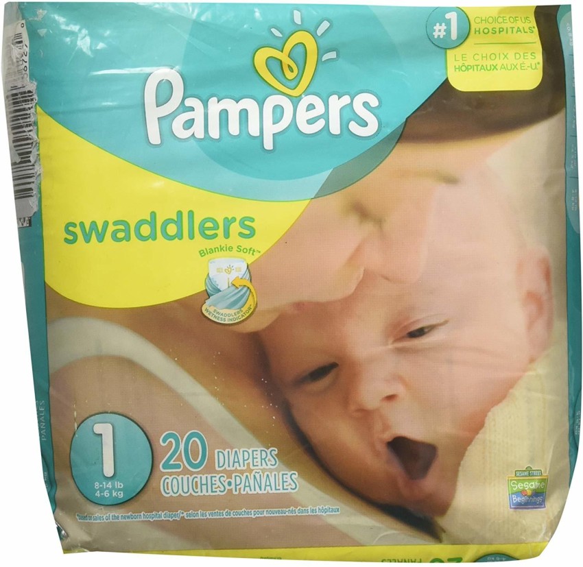 Pamper swaddler store