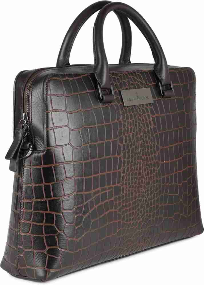 Louis Philippe Red Laptop Bag - Buy Louis Philippe Red Laptop Bag