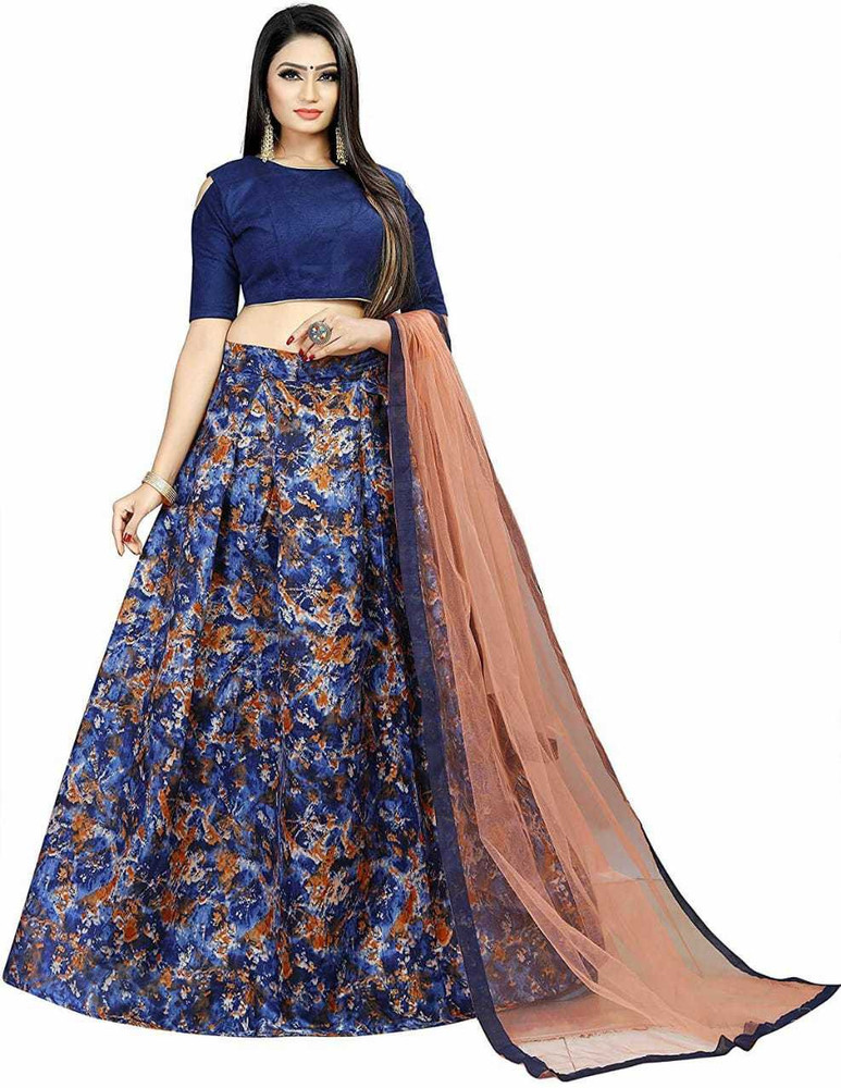 Janvi Sales Printed Semi Stitched Lehenga Choli Buy Janvi Sales Printed Semi Stitched Lehenga Choli Online at Best Prices in India Flipkart