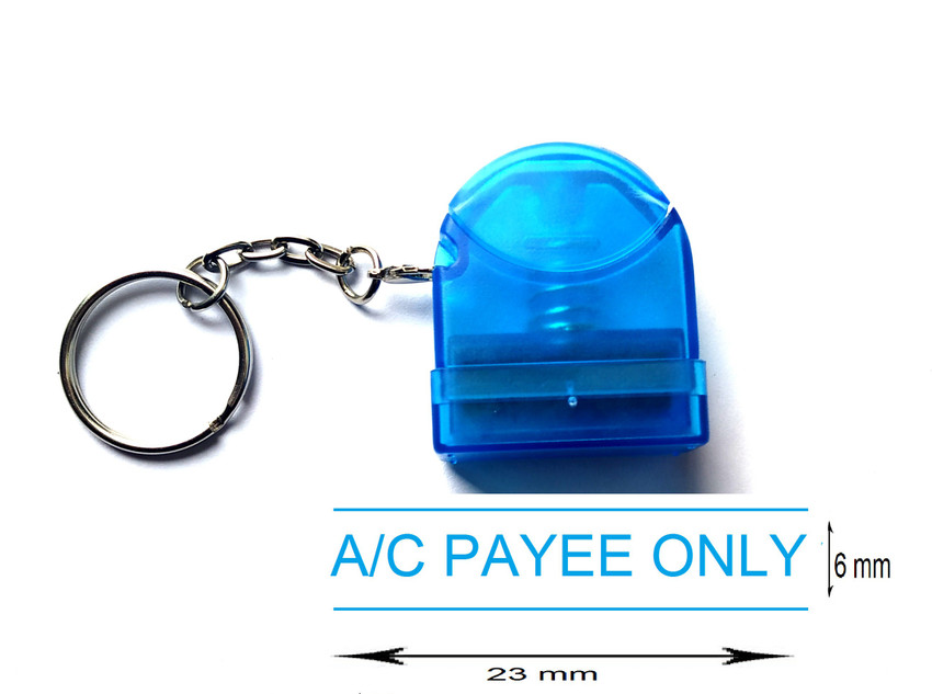 Keychain stamp clearance