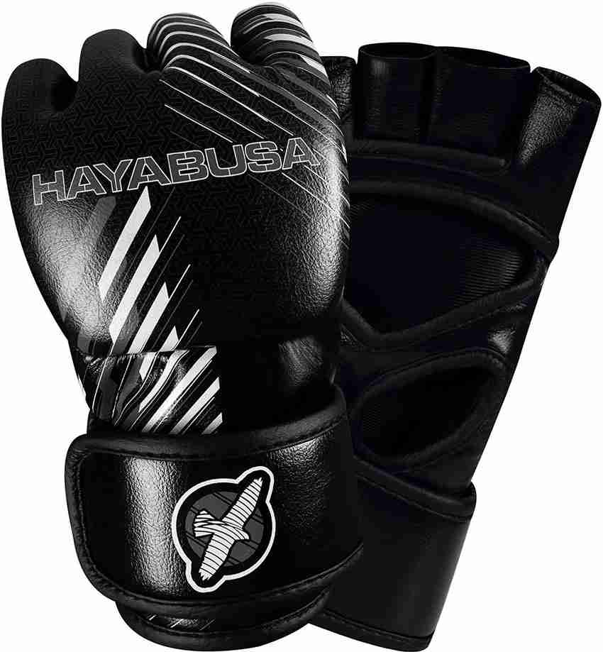 Hayabusa Ikusa Charged 4 Oz Mma Gloves Black Grey 1X