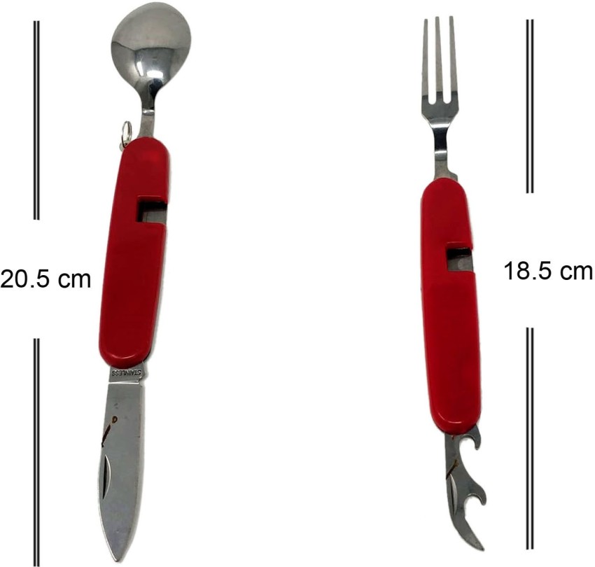 Swiss army knife online with fork and spoon