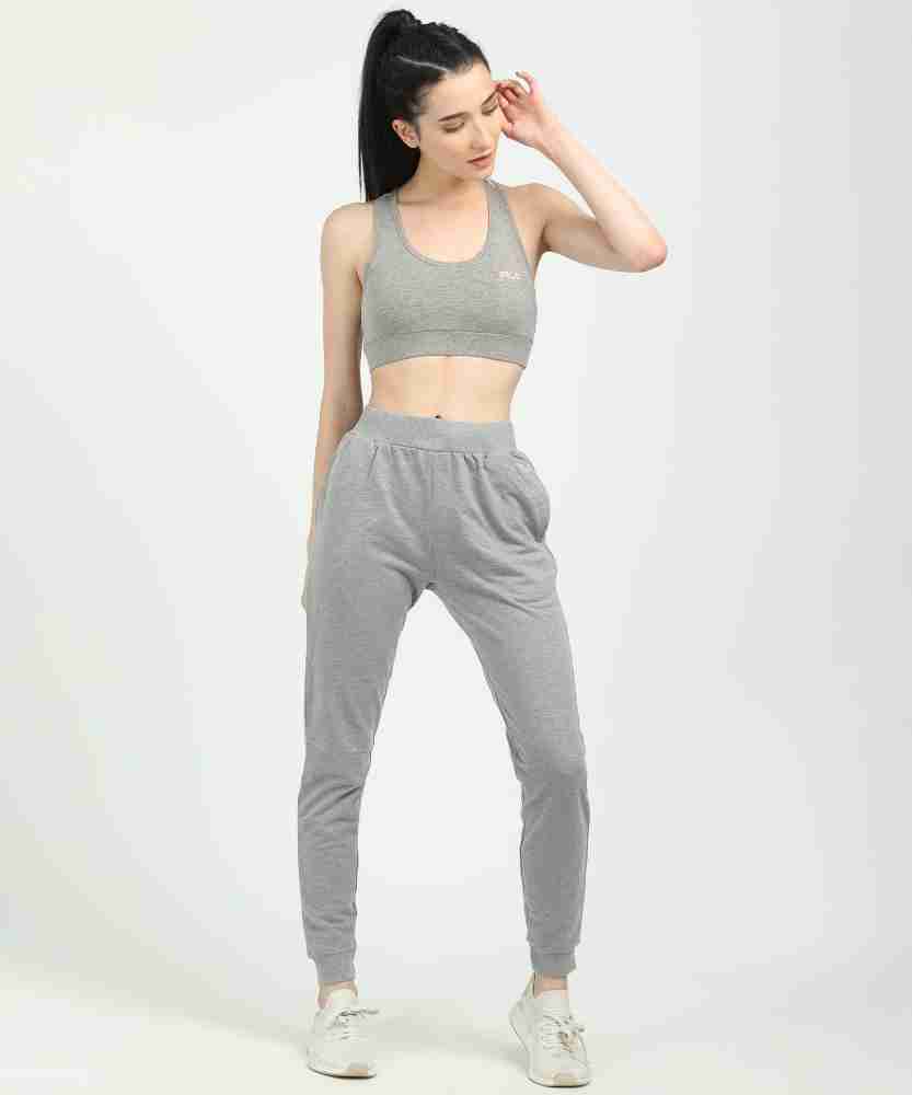 Zumba Self Design Women Grey Track Pants - Buy Zumba Self Design