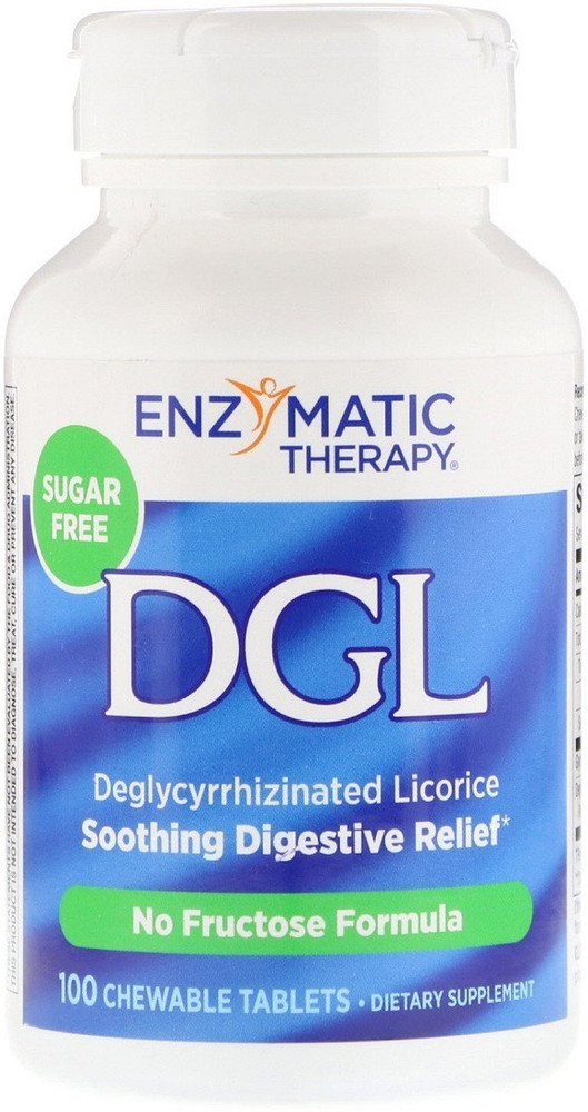 Enzymatic DGL Deglycyrrhizinated Licorice Chewable Tablets,, 57 OFF