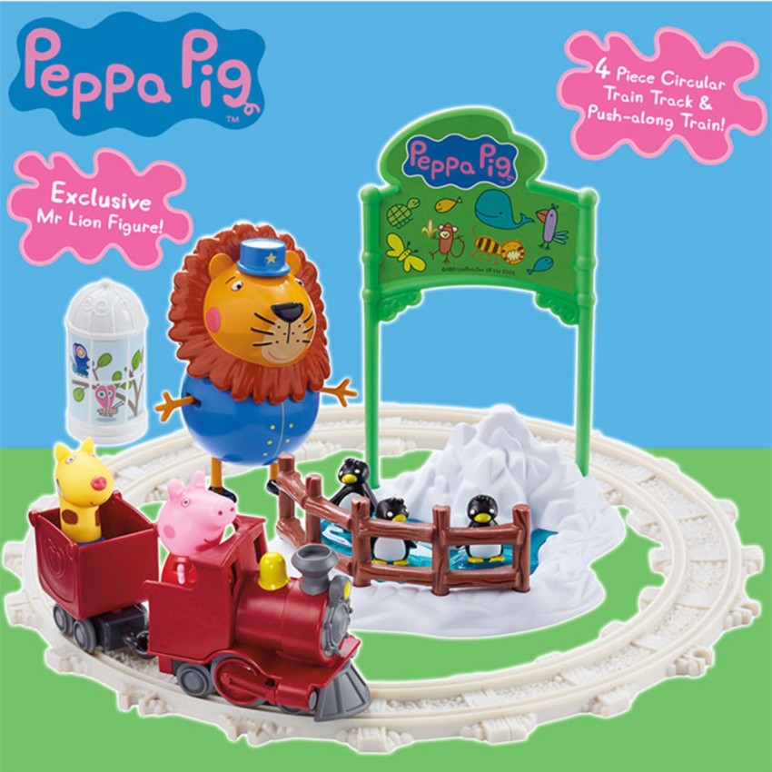 Peppa day out at the hot sale zoo playset