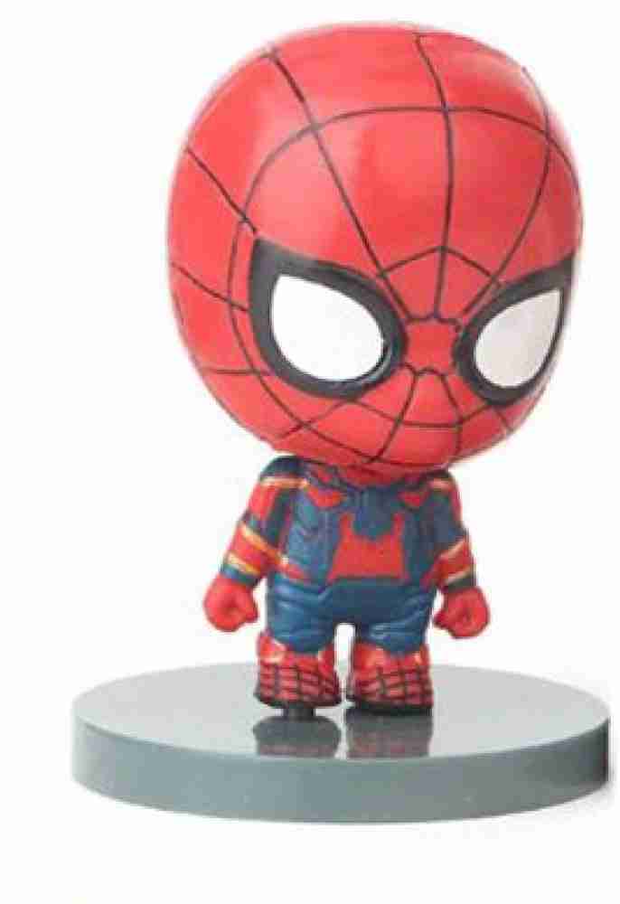 Spider-man Action Figure Q Cute Car Home Decor Collectibles Toy Gift Doll