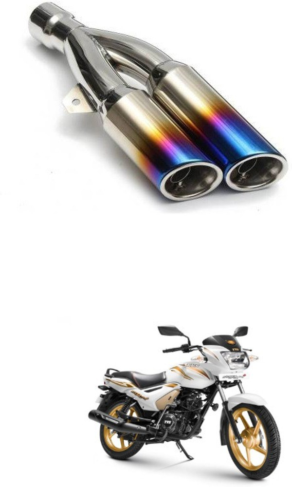 PRTEK TVS Star City Slip on Exhaust System Price in India Buy PRTEK TVS Star City Slip on Exhaust System online at Flipkart