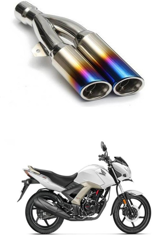 Honda unicorn silencer best sale guard