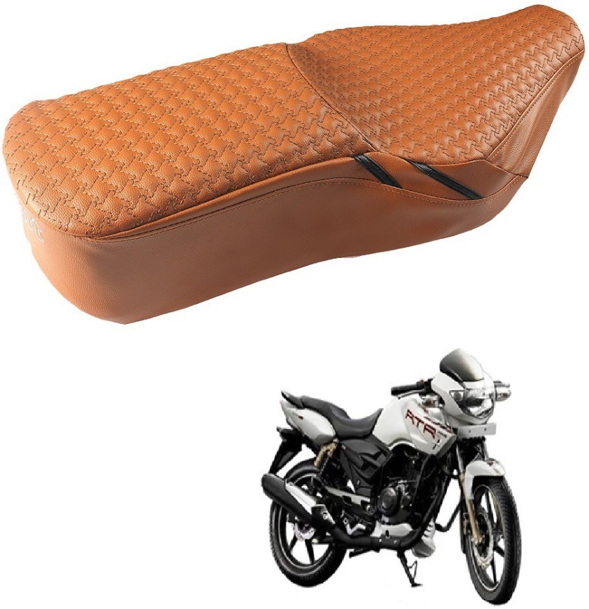 elegant Apache RTR 180 Rodeo Luxury Tan Black Single Bike Seat Cover For TVS Apache RTR 180 Price in India Buy elegant Apache RTR 180 Rodeo Luxury Tan Black Single Bike Seat Cover For TVS