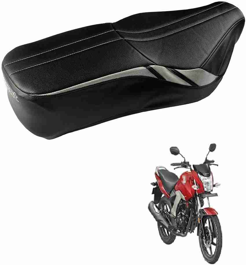 elegant Unicorn Bolt Sports Black Silver Single Bike Seat Cover
