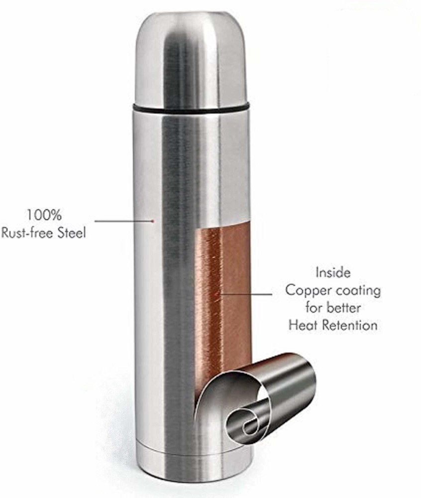 Milton Thermosteel Bullet Flask with Flip Lid 500ml