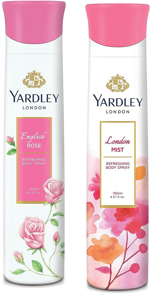 Yardley english rose body mist deals