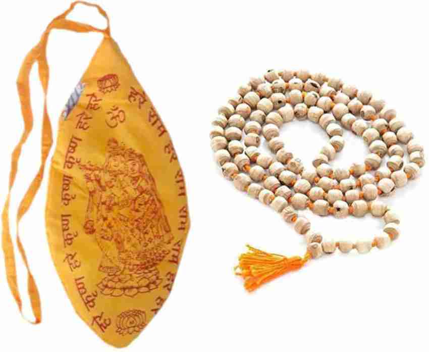 k j traders 4 types of mala chandan mala , tulsi mala Beads Stone Chain Set  Price in India - Buy k j traders 4 types of mala chandan mala , tulsi