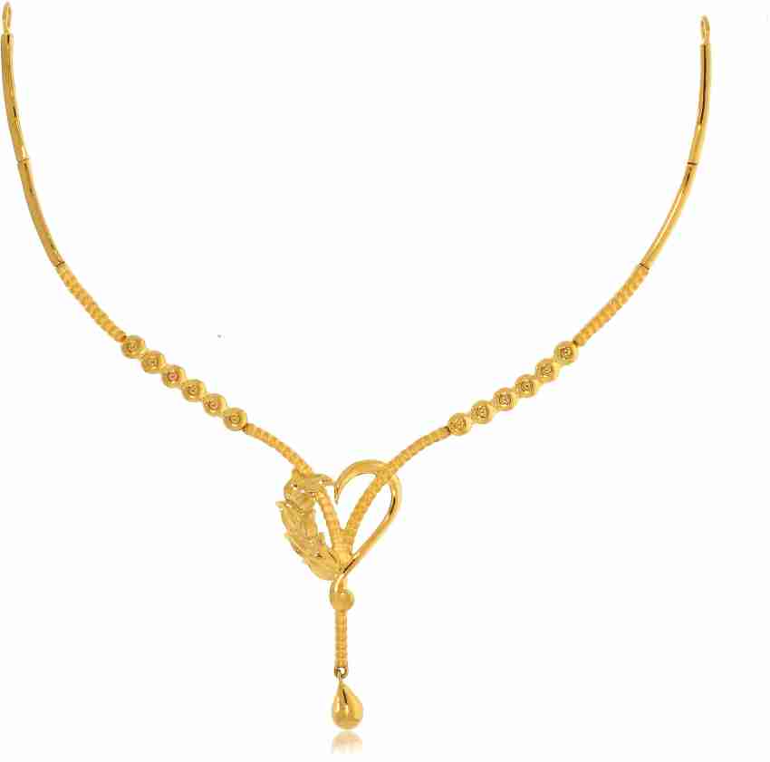 Senco gold choker on sale designs with price