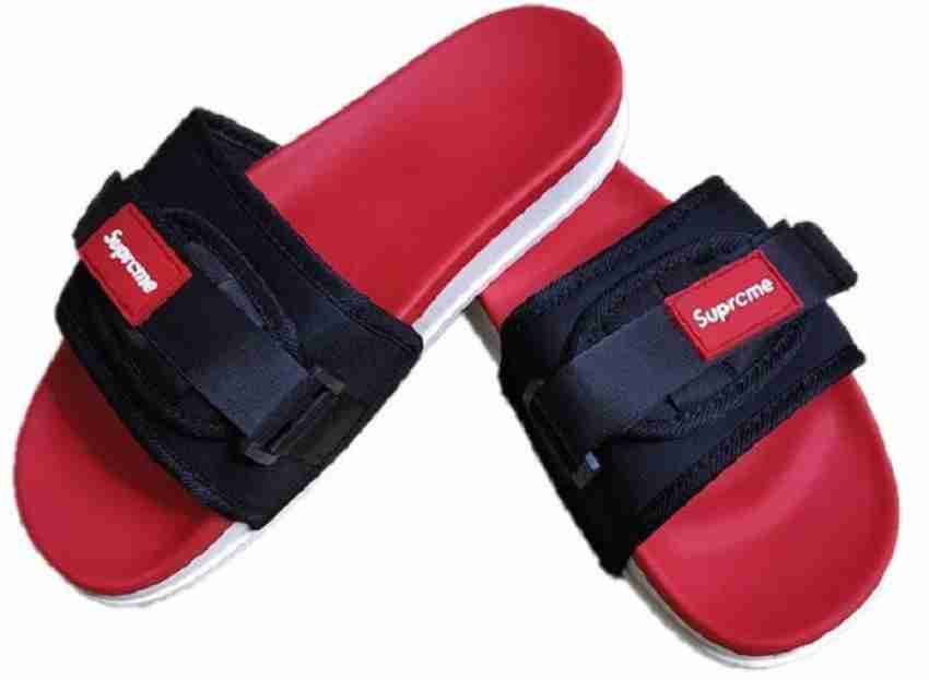 Supreme 2025 slippers red