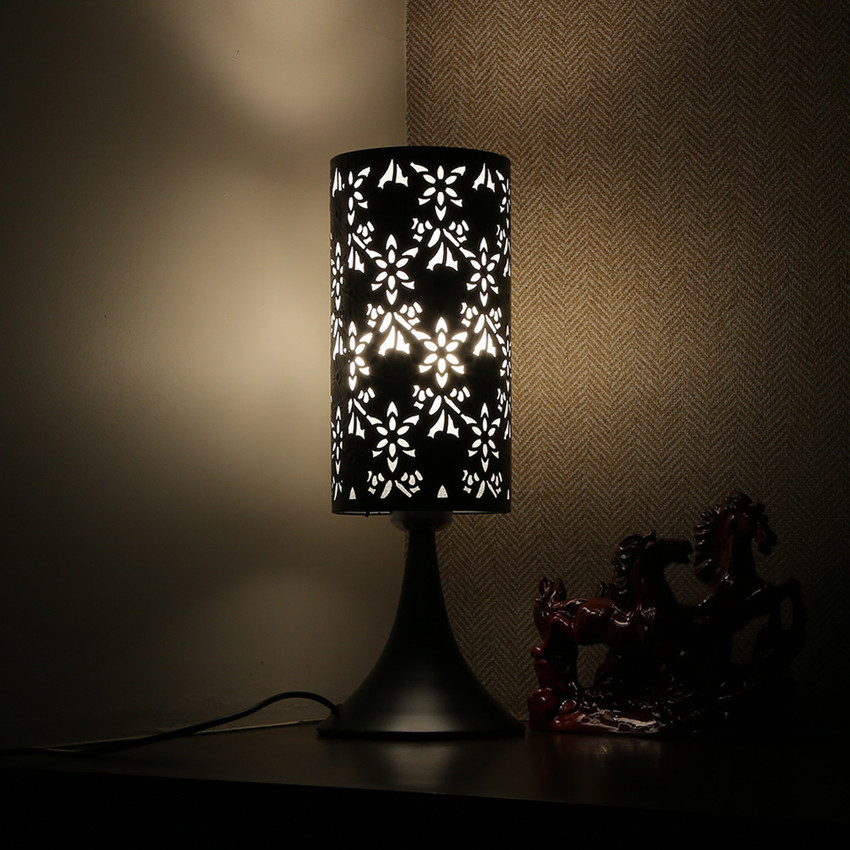 SHOPIZONE Decorative Night Table Lamp For Bedroom Without Bulb