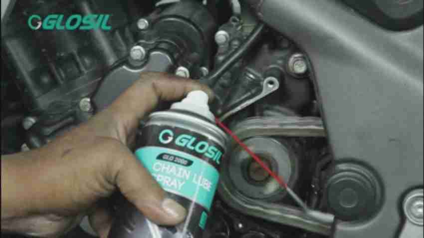 GLOSIL GLO002 Chain Lube 150ml spray for Bikes Chain Oil Price in