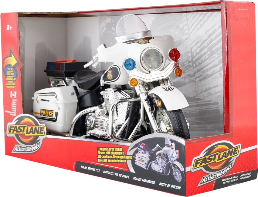 Fast Lane policemotorcycle - policemotorcycle . Buy No Character toys in  India. shop for Fast Lane products in India.
