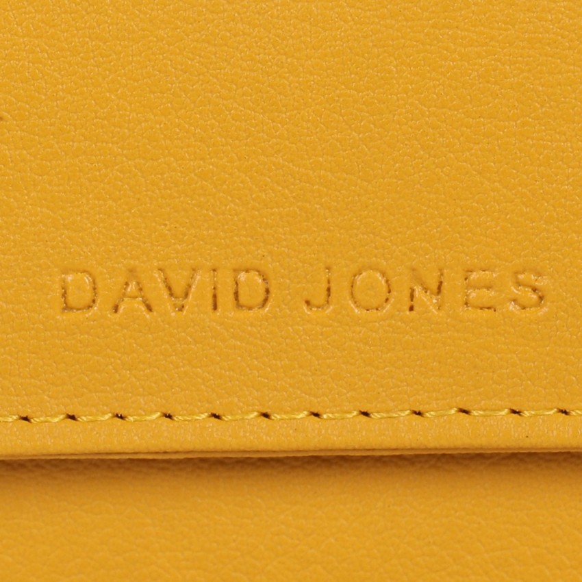 Buy DAVID JONES Yellow Womens PU Wallet