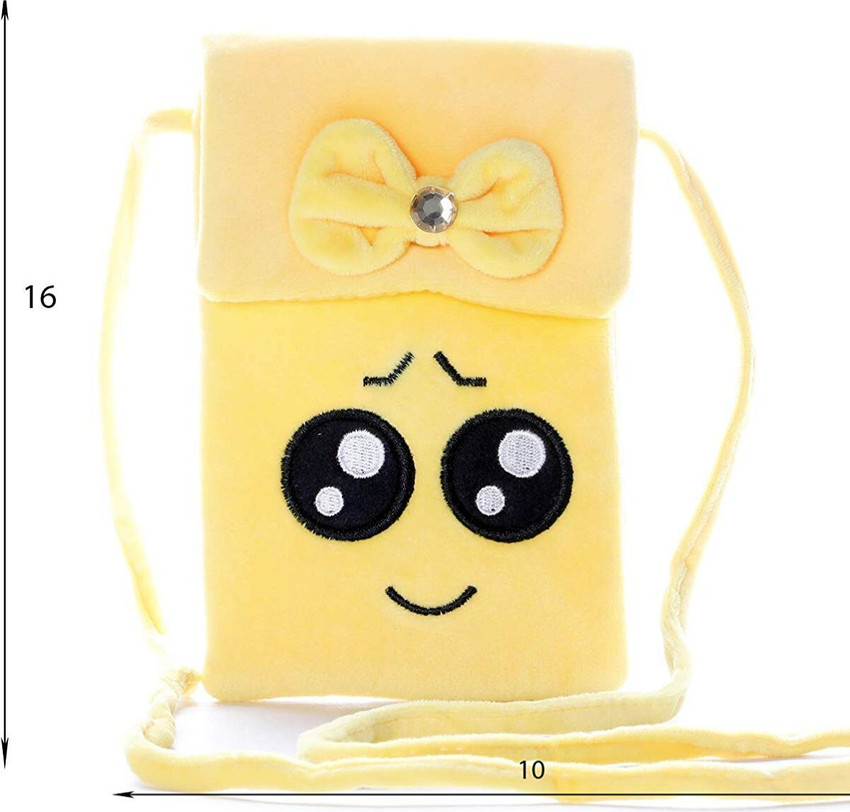 Flipkart HC Toys LLP Emoji Bags Stylish Smiley Bags for Girls and Soft Toys Bag for Kids Sling Bag Sling Bag