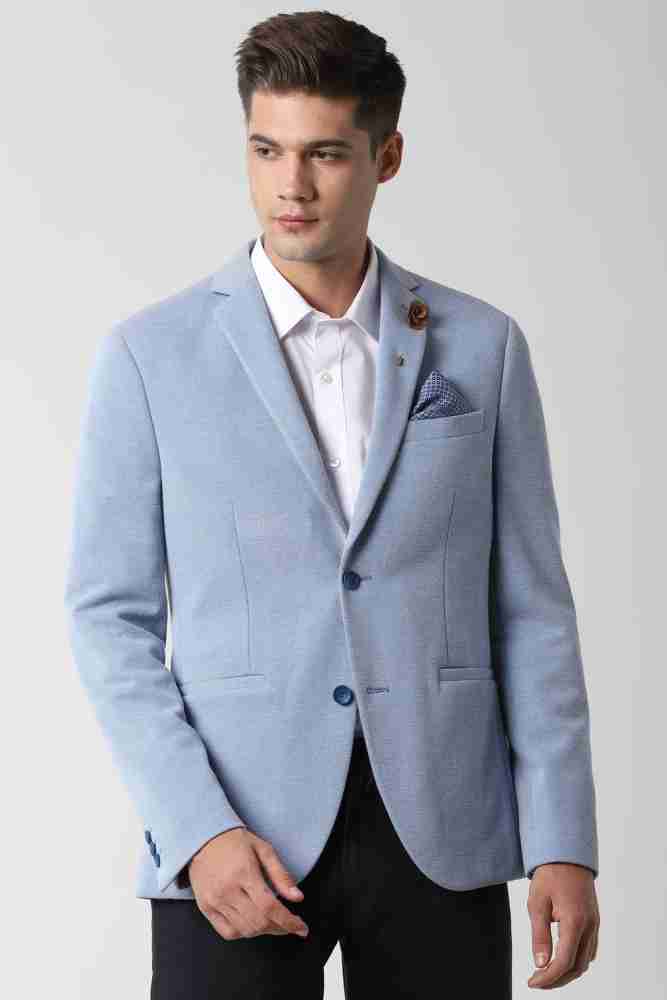 Peter england blue outlet blazer