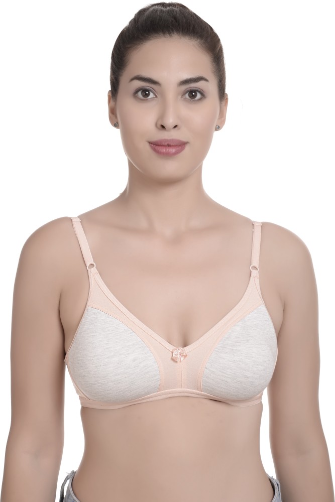 Buy online Brown Self Design Regular Bra from lingerie for Women by Clovia  for ₹480 at 60% off