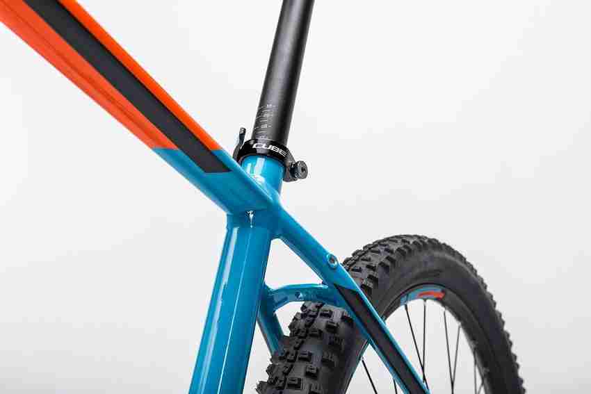 CUBE Acid Bike For Adults Blue Orange 27.5 T Mountain Hardtail