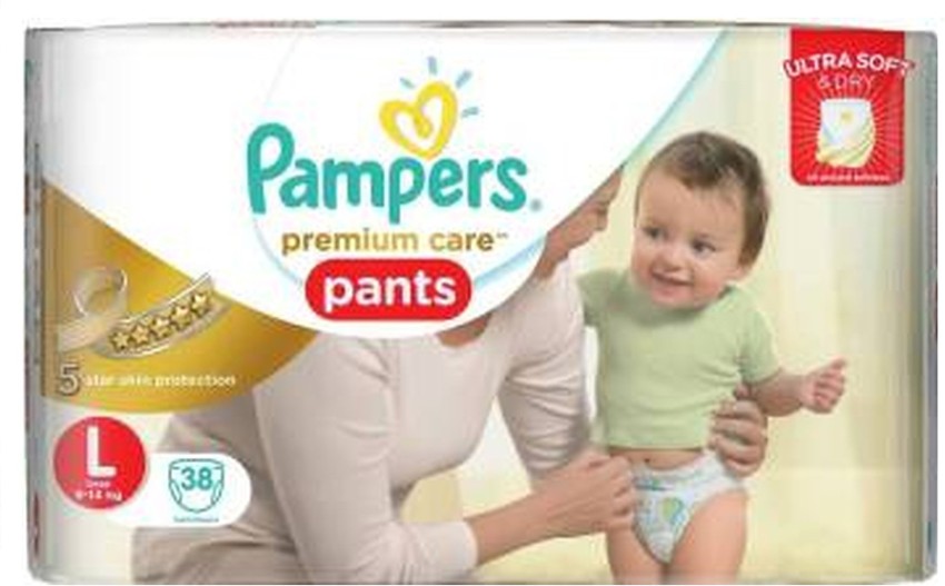 Pampers Pamper Premium Baby Care Diapers 13 kg 36pcs Pack  XXL  Buy 36  Pampers Tape Diapers for babies weighing  18 Kg  Flipkartcom