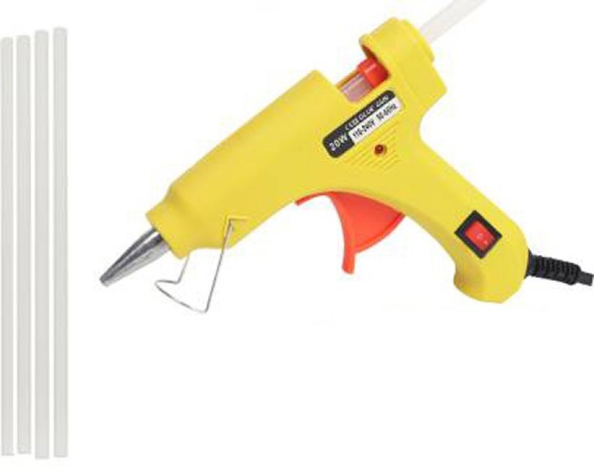10 Pcs Yellow Color 7MM Hot Melt Glue Sticks For Electric Glue Gun