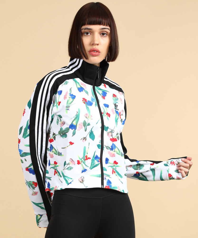 adidas floral jacket
