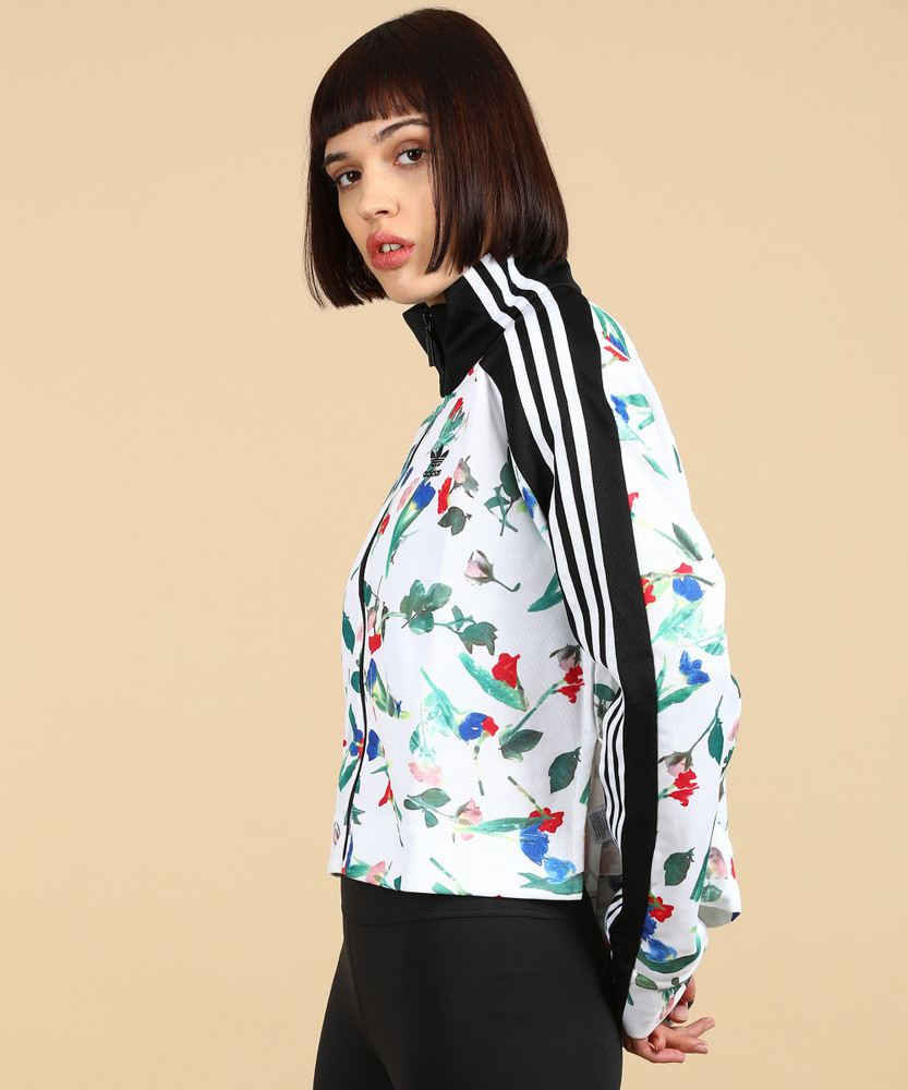 Adidas floral 2025 print jacket