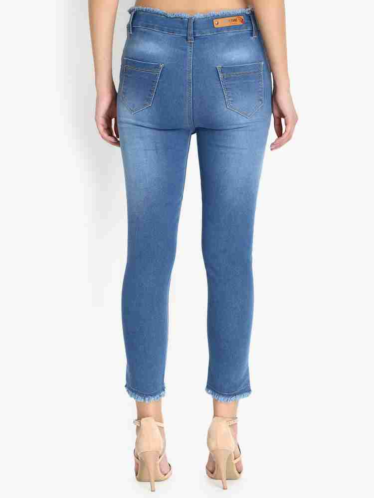 Buy online Mid Rise Bell Bottom Jeans from Jeans & jeggings for Women by  Perfect Outlet for ₹1349 at 50% off