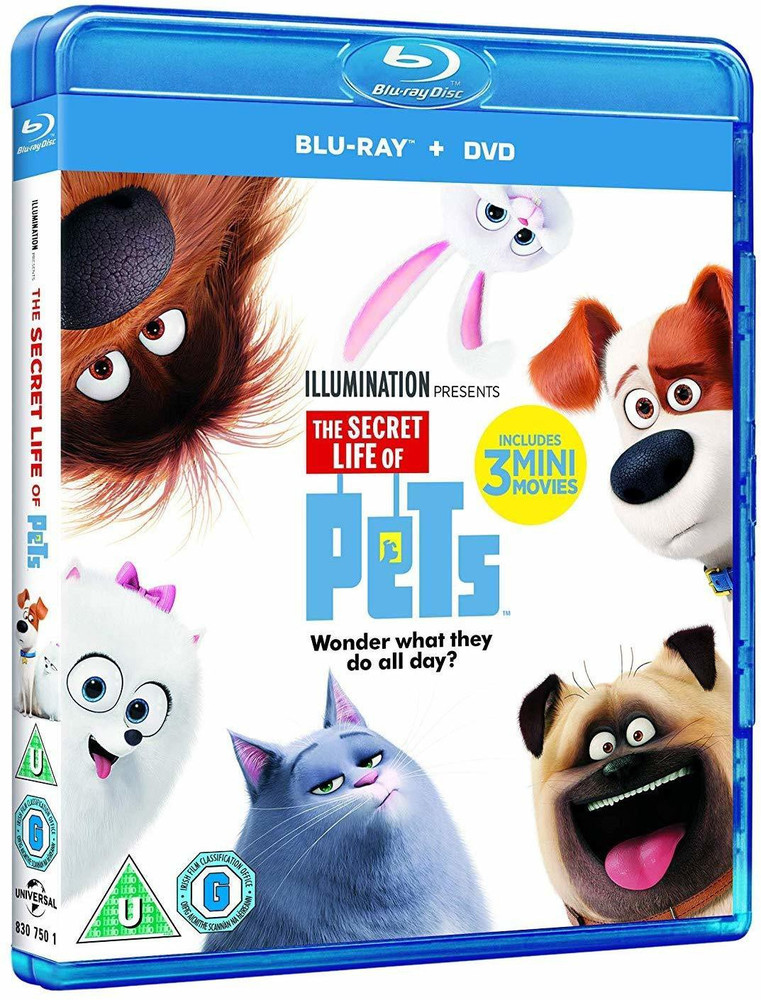 The Secret of Life of Pets Blu ray DVD Digital Download 2