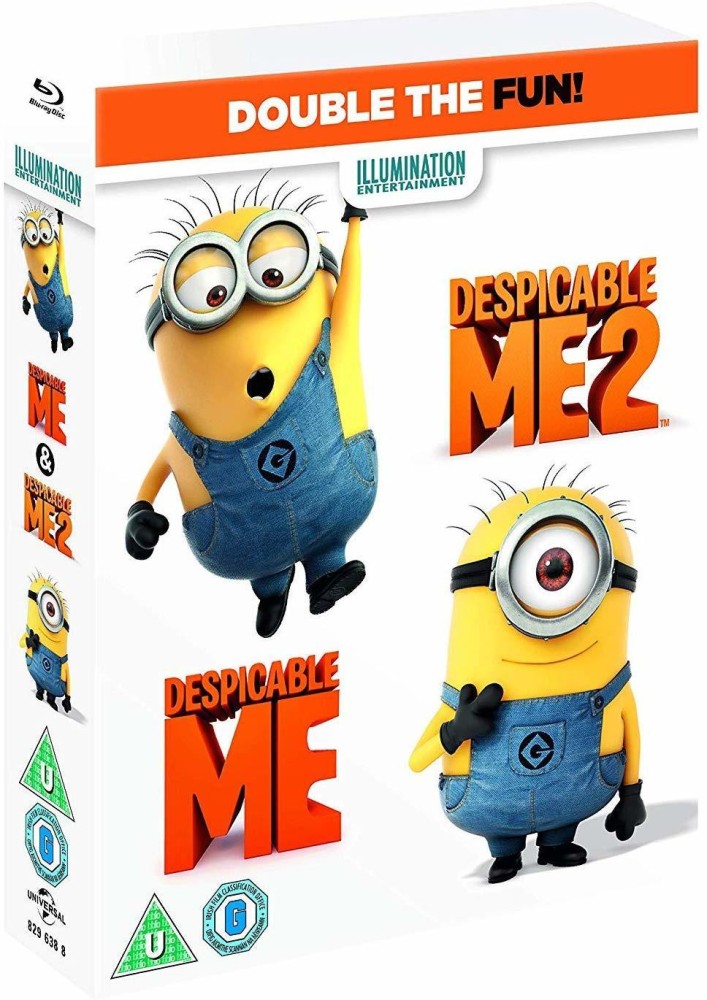 Double the Fun Complete 2 Movies Collection Despicable Me