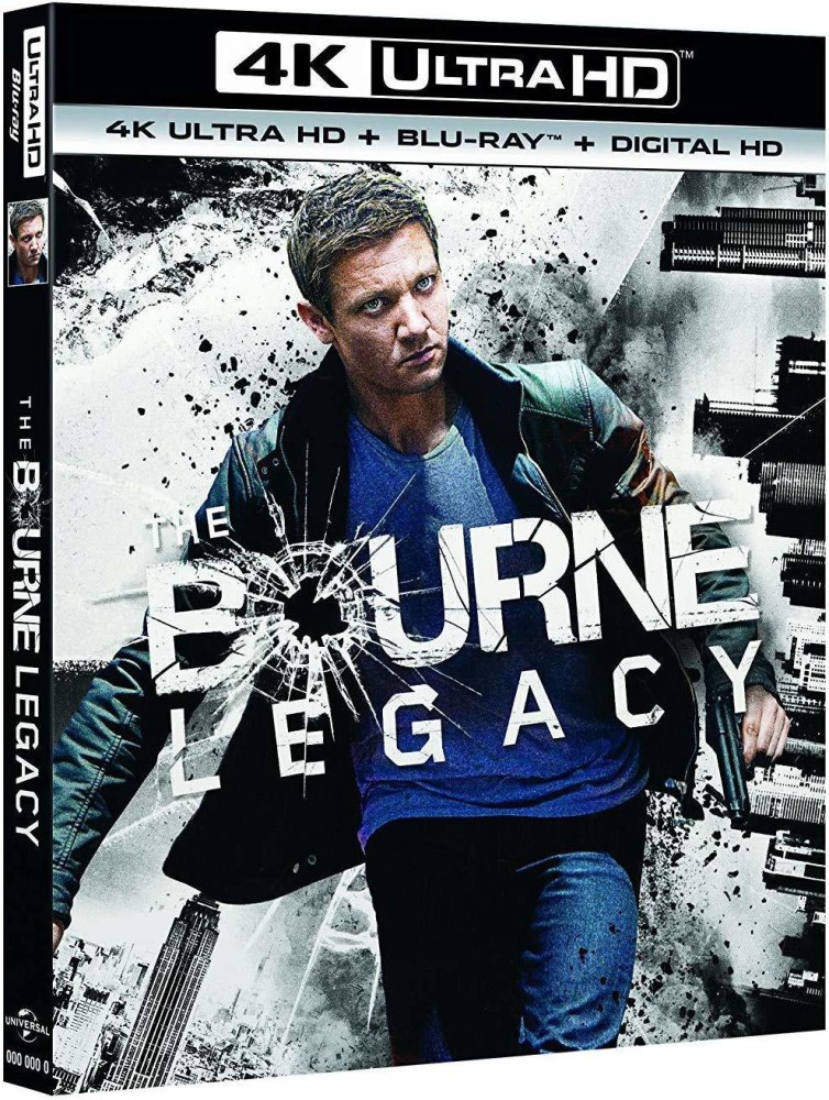 The Bourne Legacy 4K UHD Blu ray Digital Download 2 Disc Set Foil Slipcase Region Free Fully Packaged Import Price in India Buy The Bourne Legacy 4K UHD Blu ray