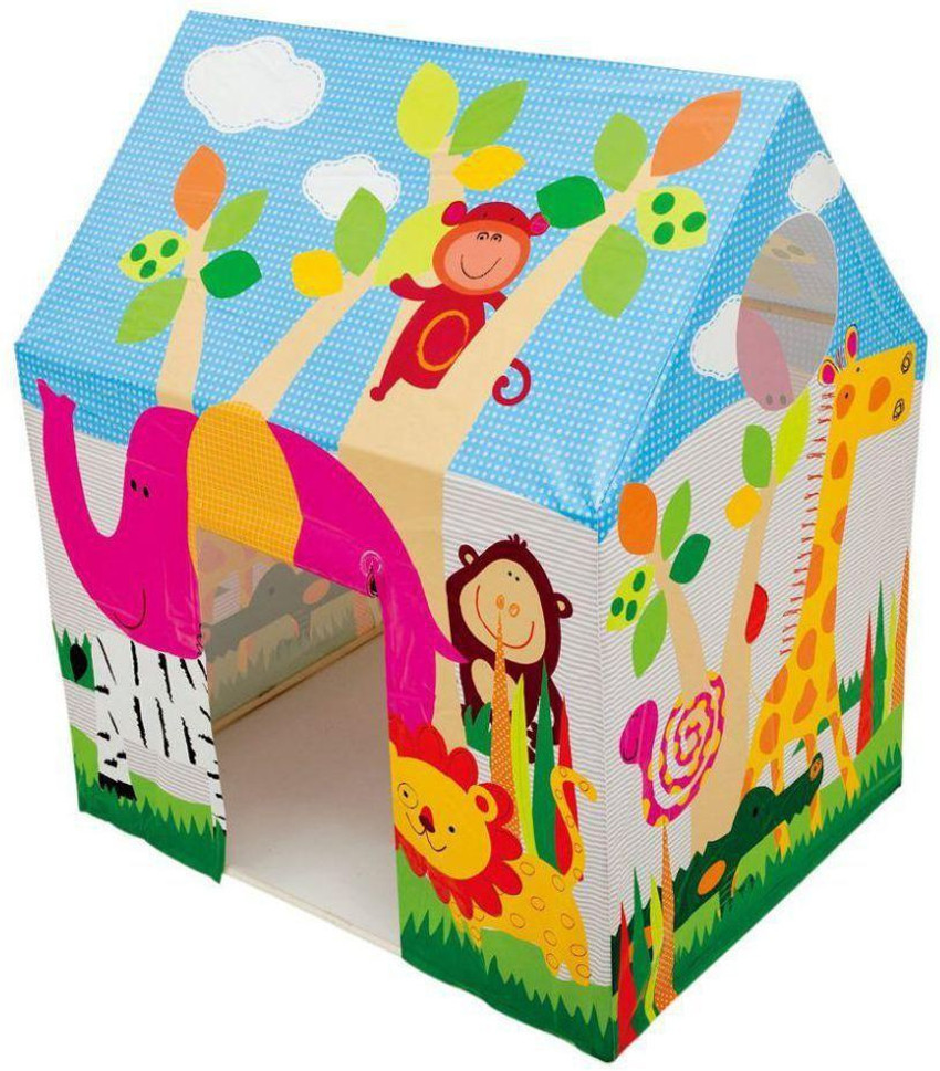 Plastic tent house top
