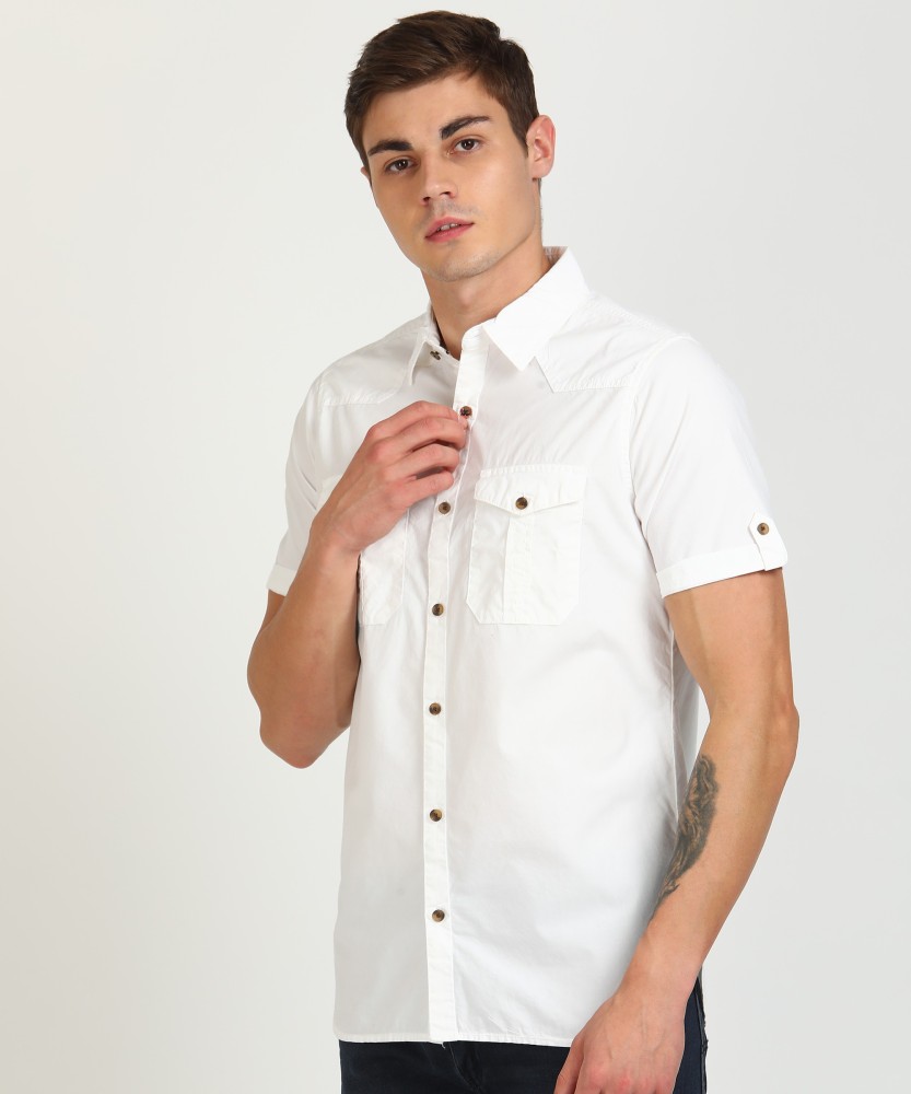 wrogn white shirt