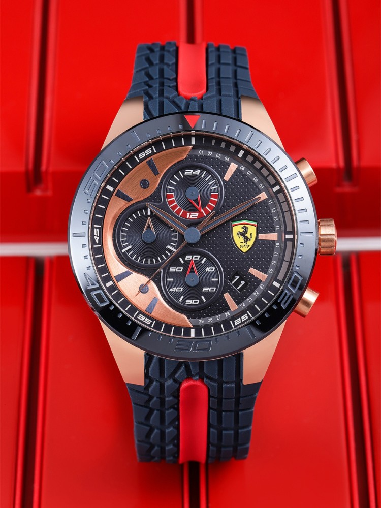 Ferrari red best sale rev evo watch