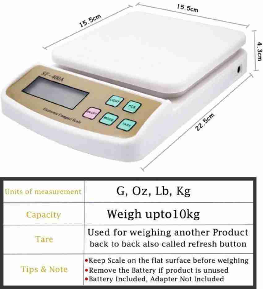 Battery Not Included) Electronic Kitchen Scale Digital Measuring