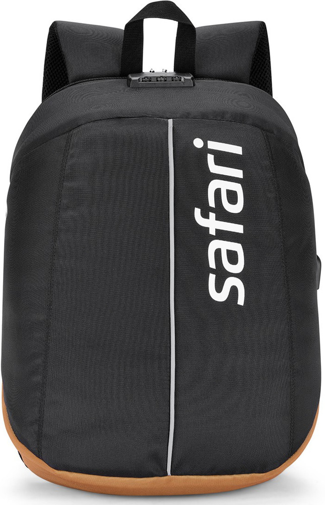 SAFARI Vault Anti Theft Backpack with Lock and USB 30 L Laptop Backpack