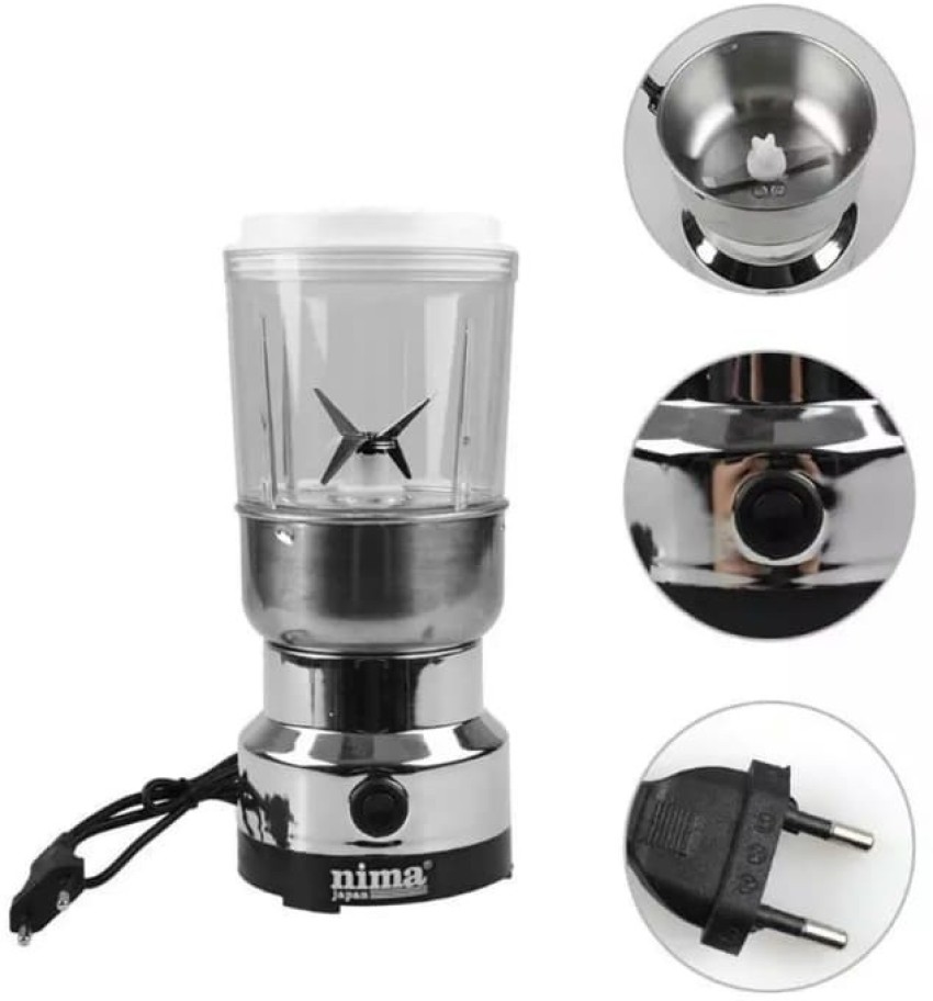 PRT Electric Stainless Steel Spice Grinder Nima 1 150 Mixer Grinder nima  Japan Multi function Small Food Grinder 150 Mixer Grinder (1 Jar, White)  Price in India - Buy PRT Electric Stainless