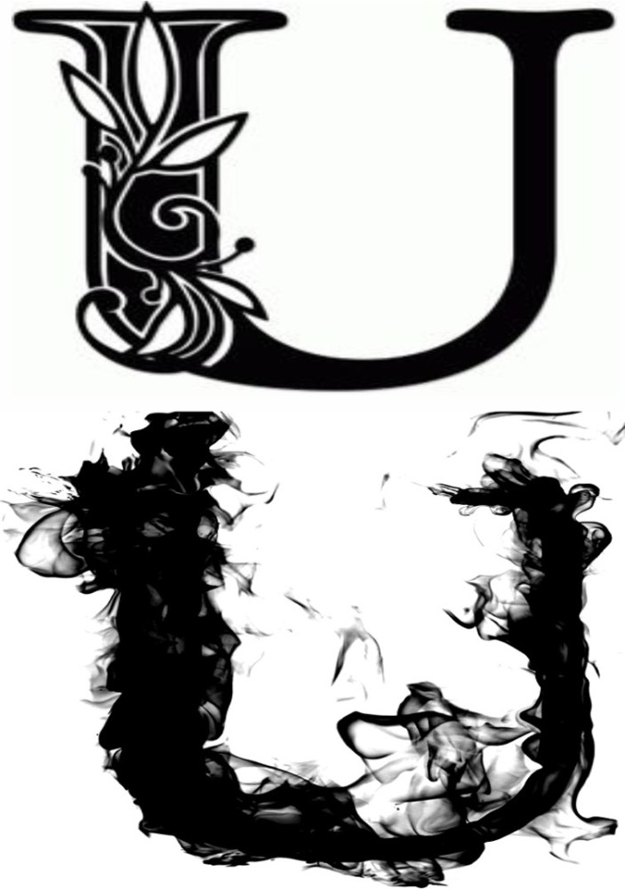 Tattoo Style Letter U Stock Illustrations  110 Tattoo Style Letter U Stock  Illustrations Vectors  Clipart  Dreamstime