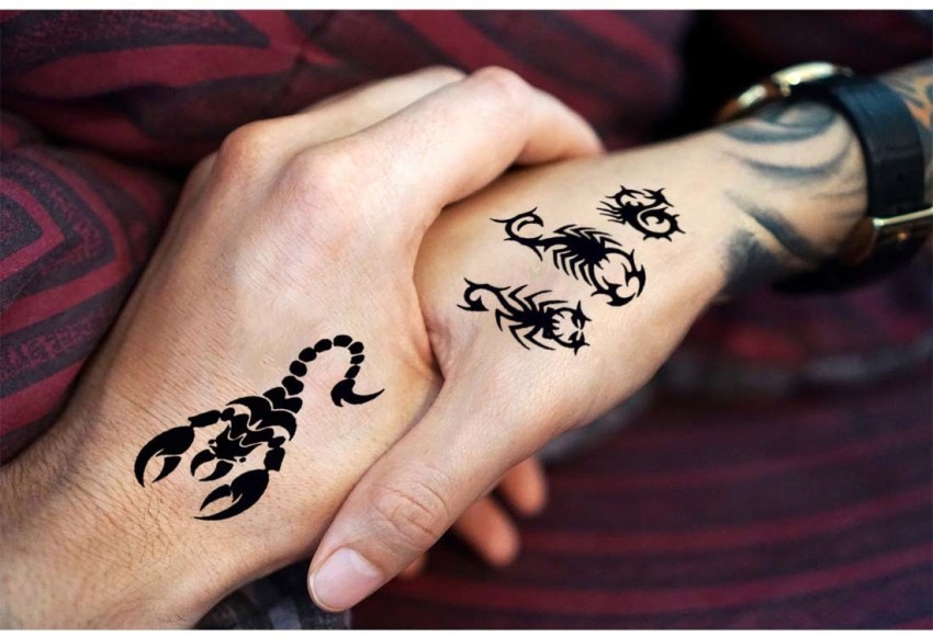 Monster Scorpion Tattoo Men Women Waterproof Hand Temporary Body Tattoo   Price in India Buy Monster Scorpion Tattoo Men Women Waterproof Hand  Temporary Body Tattoo Online In India Reviews Ratings  Features 