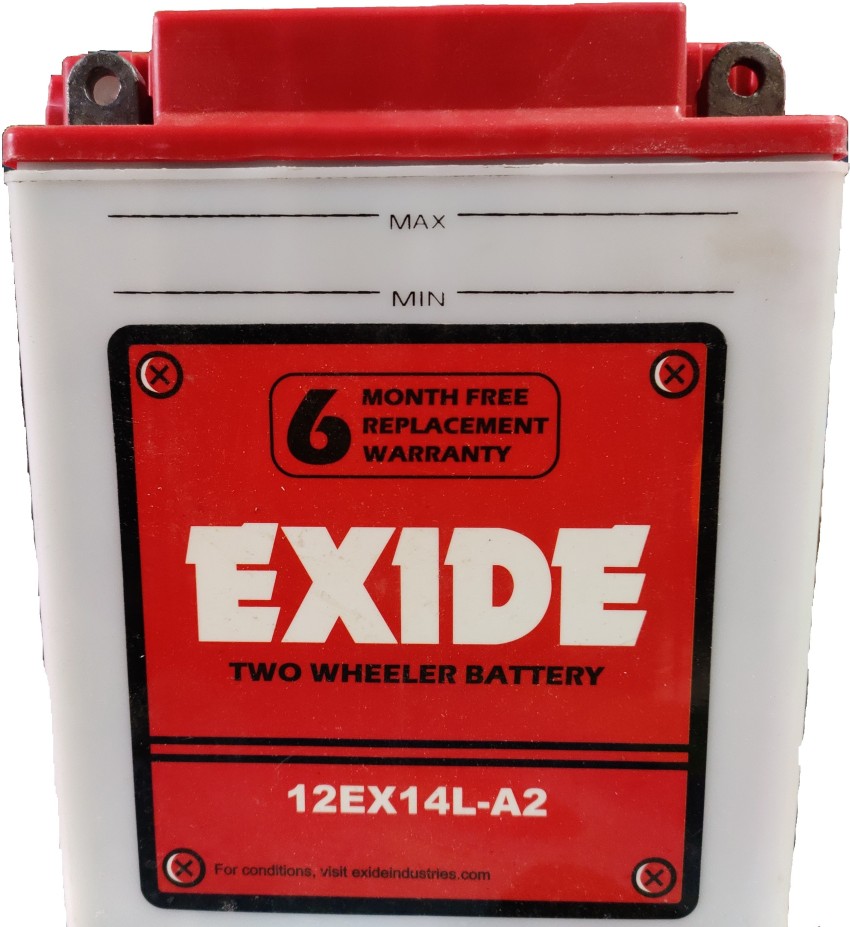 Exide battery store for two wheeler