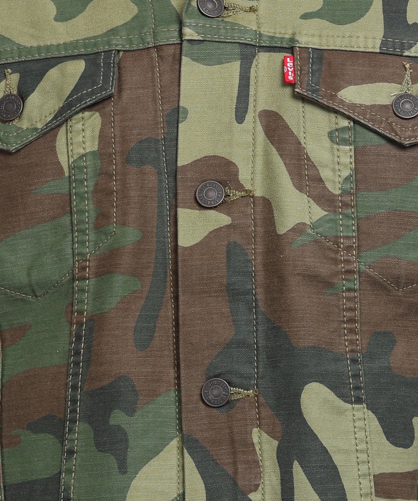 Levi on sale camo jacket