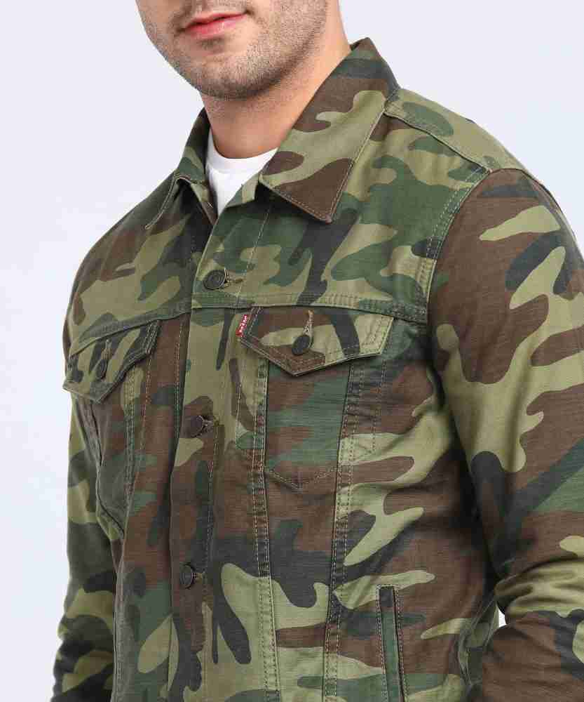 Levi's camo hot sale jacket mens