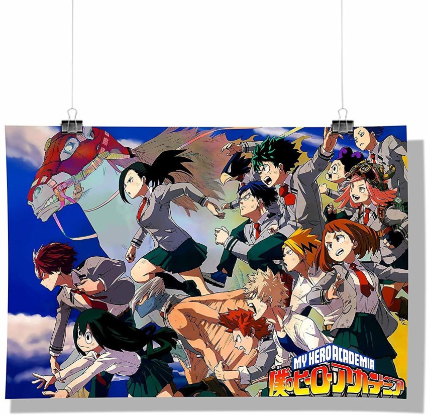 My Hero Academia - Manga / Anime TV Show Poster / Print (Characters)